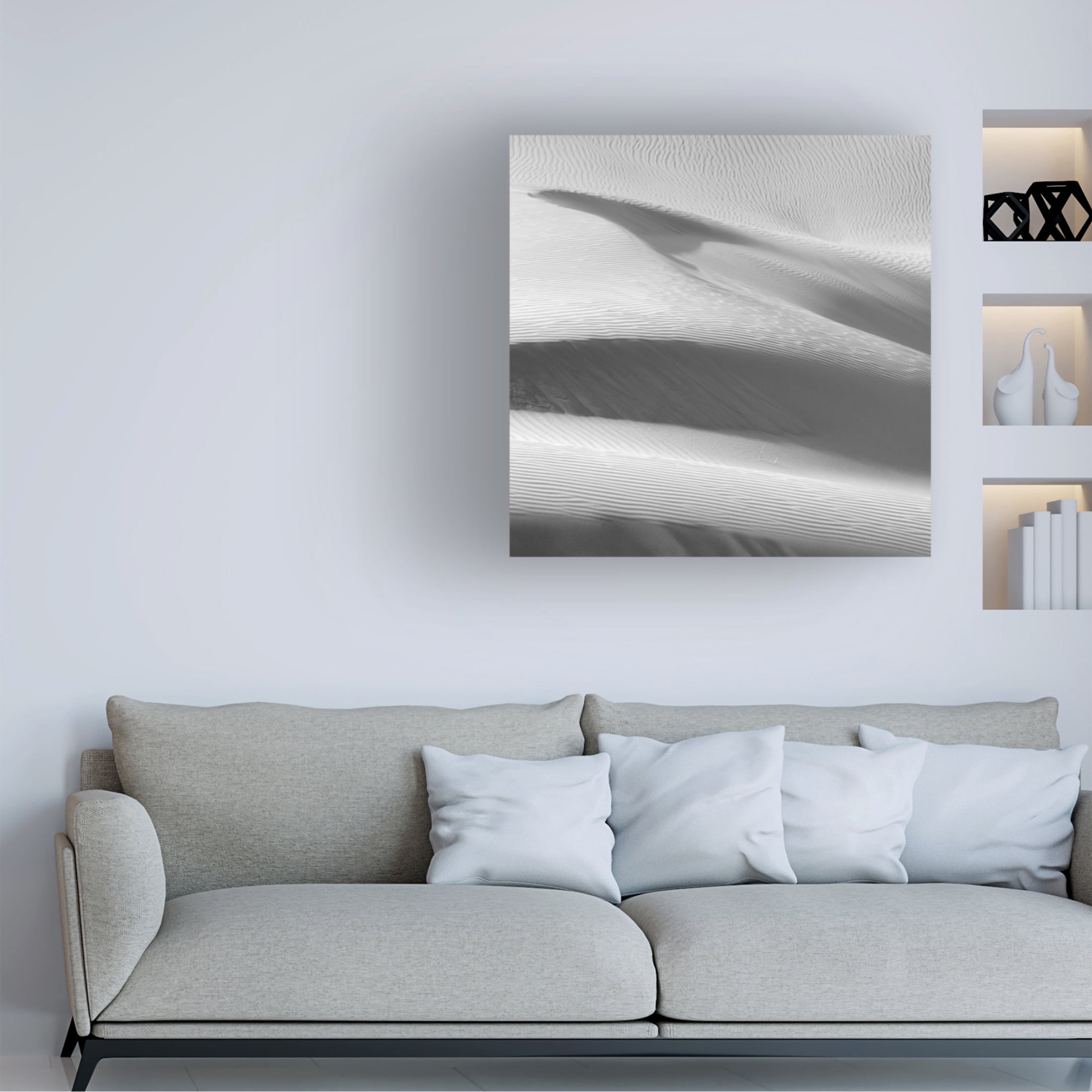 Trademark Fine Art ?i Xiaochun Sand Dunes Canvas Wall Art