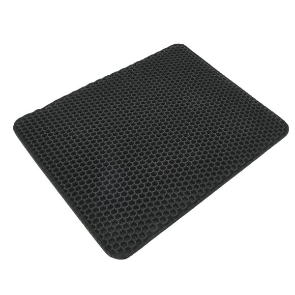 Estera Para Atrapar Para Gatos, Almohadilla Para Para Gatos Fácil De Limpiar, Doble Capa, Menos Desperdicio Para Caja De Para Gatos
