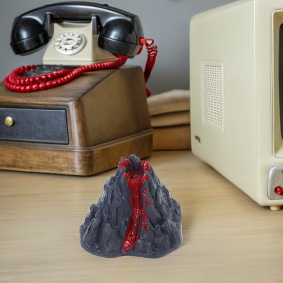 Greenadscape 16 Pcs Modèle Réaliste de Volcan en Plastique pour Expériences Scientifiques en Classe
