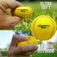 thumbnail image 4 of The Anywhere Ball Soft Skill Trainer for Baseball, Softball, or Practice Ball - 3 inch Foam, 4 of 10