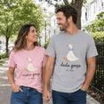 thumbnail image 3 of Goose Couple Comfort Colors Shirt, Personalized Mama Goose Dada Goose Matching Tee, Cute New Parents Gift, Baby Announcement Outfit, 3 of 7