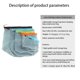 thumbnail image 3 of Lavandería, Bolsa De Almacenamiento De Malla Ultraligera Para Exteriores, Bolsa De Almacenamiento Con Cordón Para Deportes De Camping, Herramientas De Senderismo, Cordón De Escalada Guardurnaity OD010176-02, 3 of 7