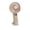 Green, variant on Rechargeable Handheld Fan, Portable Desk Fan USB Powered, Mini Personal Fan with 3 Speed Adjustments, Compact Dual-Use Cooling for Home, Office, and Outdoor Use