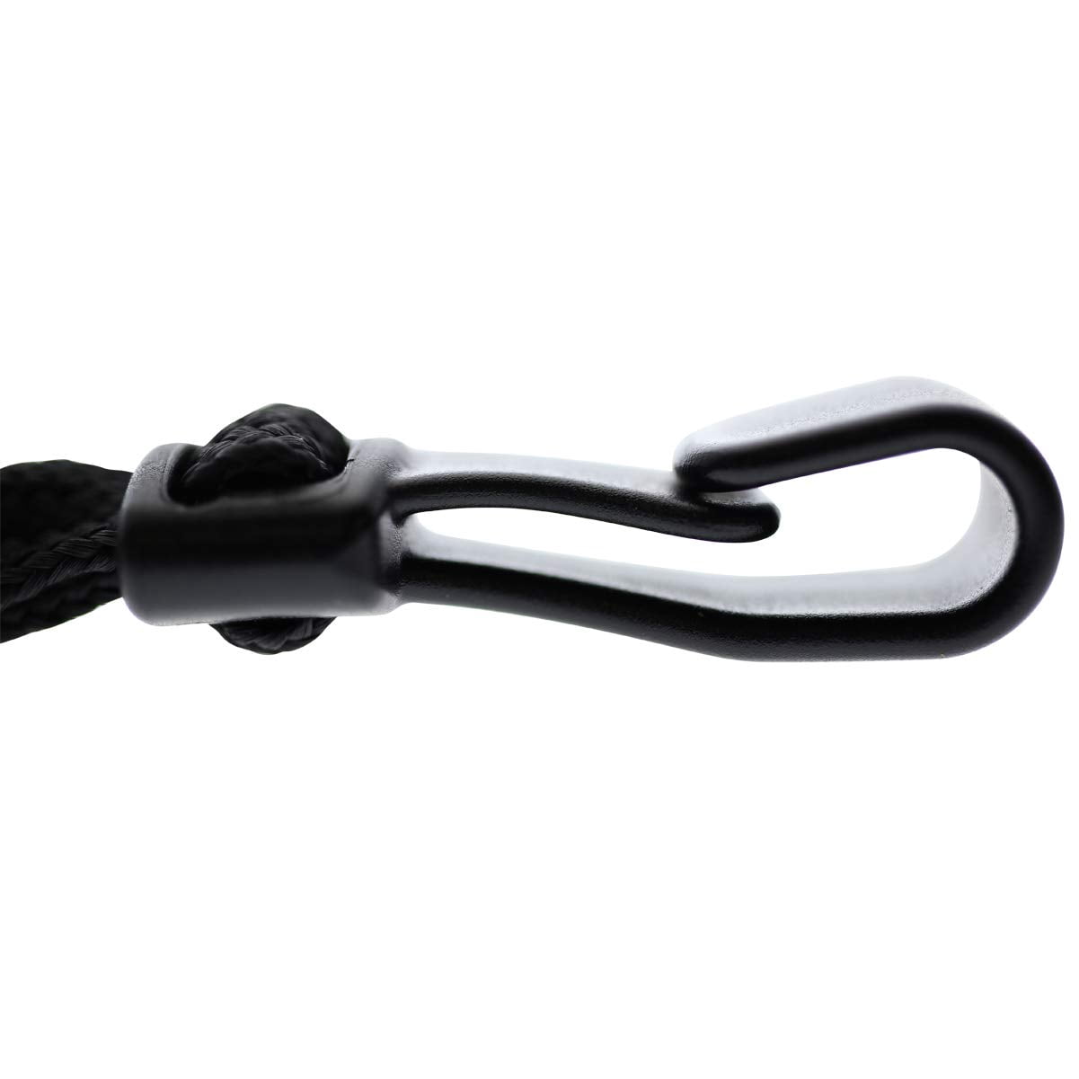 Bulk 100 Pack - MRI Safe ID Lanyards (No Metal) with Plastic No Twist Clip & Safety Breakaway Clasp - Great for Radiology Pathologists - Neck Strap I.D. Badge Holders by Specialist ID (Black)