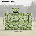 thumbnail image 5 of Psesaysky Golf Cart Seat Covers Universal Golf Cart Seat Blanket with 4 Pockets and Handle Fit for EZGO TXT RXV/Club Car DS Precedent Front Seats 2-Person Seats, Green Pickle, 5 of 8