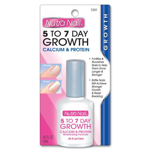 Nutra Nail 5 to 7 Day Growth Calcium Formula,  Fluid Ounce 
