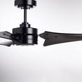 thumbnail image 3 of Emerson Loft 60 Inch Industrial 3 Blades Wall Control Home Ceiling Fan, Black, 3 of 5