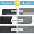 thumbnail image 4 of Furniwell Office Chair Ergonomic Desk Chair Mid Back Modern Computer Chair Task Swivel Chair Mesh Adjustable Chair with Lumbar Support Armrest (Grey), 4 of 8