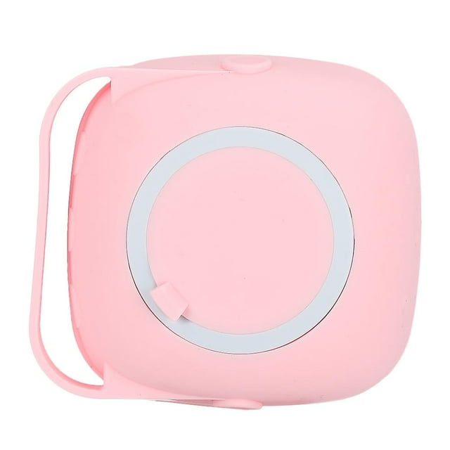 1Pc Pet Multifunctional Soft Massage Bath Brush with Shampoo Container Dog Cats Shower Grooming Combpink
