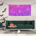 thumbnail image 2 of Lsque Purple Glitter Pattern Party Banner, Festive Banner , Holiday Celebrations and Events for Carnival Birthday Party Festival Decorations-Small, 2 of 8