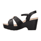 thumbnail image 5 of Sandalias Modare Mujer Negro Casual Plataforma 8cm negro 25.5, 5 of 10