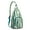Blue-green-8, variant on Retro Cactus Backpack - Vintage Succulent Print, Multi-Pocket Organization Daypack