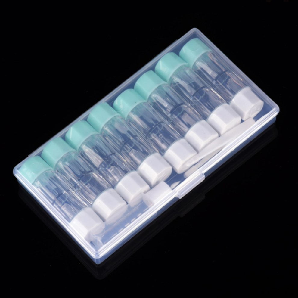 Rgp Hard Contact Lens Case Portable Travel Contact Lens Case Box