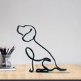 thumbnail image 5 of Desk Accessories Clearance! Dog Minimalist Arts Sculpture Personalized Gift Metal Decoration, 5 of 7
