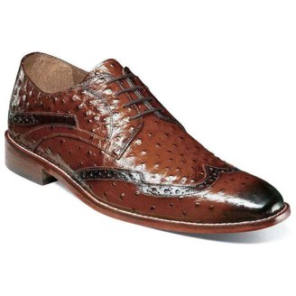 Stacy Adams Mens Shoes Desmond Leather Cap Toe Monk Strap  display picture 2