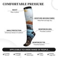 thumbnail image 3 of Bixox Rustic Vintage Truck Autumn Print Compression Socks,Compression Socks Women & Men Circulation for Medical,Running,Athletic, 3 of 7