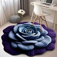 thumbnail image 1 of Floral Plush & Diatomaceous Earth Floor Mat, 3D Visual Flower Shaped Diatom Mud Floor Rugs, Realistic Pattern Non-Slip Absorbent Mat for Bedroom, Kitchen, Living Room, 1 of 8