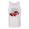 thumbnail image 2 of Wild Bobby, Ford '76 Gran Torino Vintage Car Cars and Trucks Mens Graphic Tank Top, White, Medium, 2 of 3
