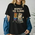 thumbnail image 2 of Keyboard Respect Your Elders T-Shirt, 2 of 5