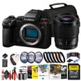 thumbnail image 1 of Cámara sin espejo Panasonic Lumix S5 II (DC-S5M2BODY) + Lente Panasonic Lumix S 50 mm + Tarjeta de memoria de 64 GB + Kit de filtros + Kit de filtros de color + Software Corel Photo + Batería DMW-BLK22 + Bolsa + Más Panasonic DC-S5M2BODY_EDI_7, 1 of 8