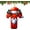 Red, variant on DAMAI 26 Pcs White-Bearded Gnomes Alphabet Ornaments for Christmas Tree Red Initial Letter Hanging Pendant with Red Hat Mini Monogram Hanging Decorations for Christmas Tree Party Gifts DIY Decor