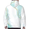 thumbnail image 7 of Sikiie Gold Lines Marble Watercolor Men's Hoodie, Essentials Hoodie, Sweatshirt, Pullover Hooded Sweatshirt for Men-Small, 7 of 7