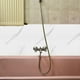 thumbnail image 4 of 10 piezas de azulejos de mármol autoadhesivos para baño y cocina, revestimiento de pared de fácil instalación, resistente al agua y duradero, para sala de estar, dormitorio y más, color blanco, 4 of 8