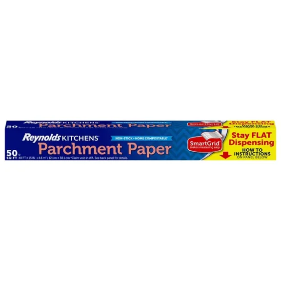 Kitchens Non-Stick Parchment Paper - 50 sq ft