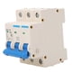 thumbnail image 2 of Disyuntor 3P Disyuntor en miniatura Montaje en riel DIN Interruptor de protección contra sobrecarga para sistema de iluminación de oficina en el hogar AC 400V 50Hz 63A, 2 of 8