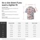 thumbnail image 5 of Fotbe Abstract Floral Camisa Estampada de Manga Corta para Hombre, Casual de Verano, Estilo Playero, Sin Arrugas-4X-Large, 5 of 5