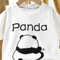 thumbnail image 4 of kmaduk Kids Clothes, Baby Outfits, Baby Clothes, Summer Girl's Set Round Neck Short Sleeve Shorts Loose Casual Two Piece Set size 2-3 Years, 4 of 5