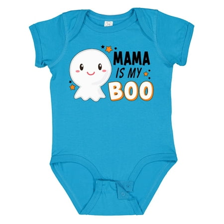 

Inktastic Mama is My Boo with Cute Ghost Gift Baby Boy or Baby Girl Bodysuit