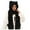 Black, variant on Womens Windproof Three In One Hooded Earflap Hat Long Scarf Gloves Set Winter Thermal Winter Hats For Women Black