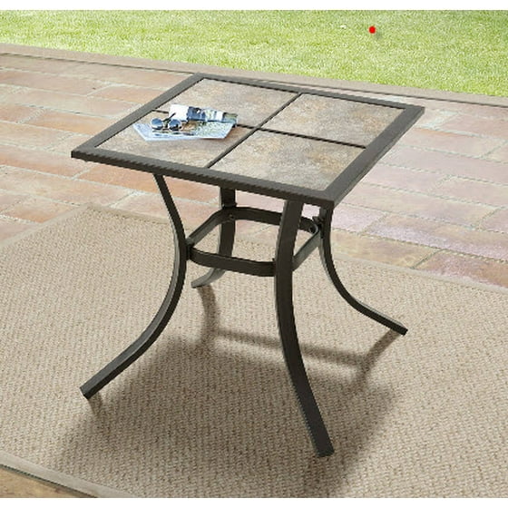 Mainstays Heritage Park Patio Side Table 18 X Com Departments
