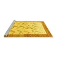 thumbnail image 2 of Ahgly Company Machine Washable Indoor Rectangle Persian Yellow Traditional Area Rugs, 2' x 3', 2 of 4