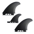 thumbnail image 3 of 3 Piezas Universal Soft Top Surfing Fin Surfboard Fins Longboard Accesorio Sunnimix cola de tabla de surf, 3 of 8