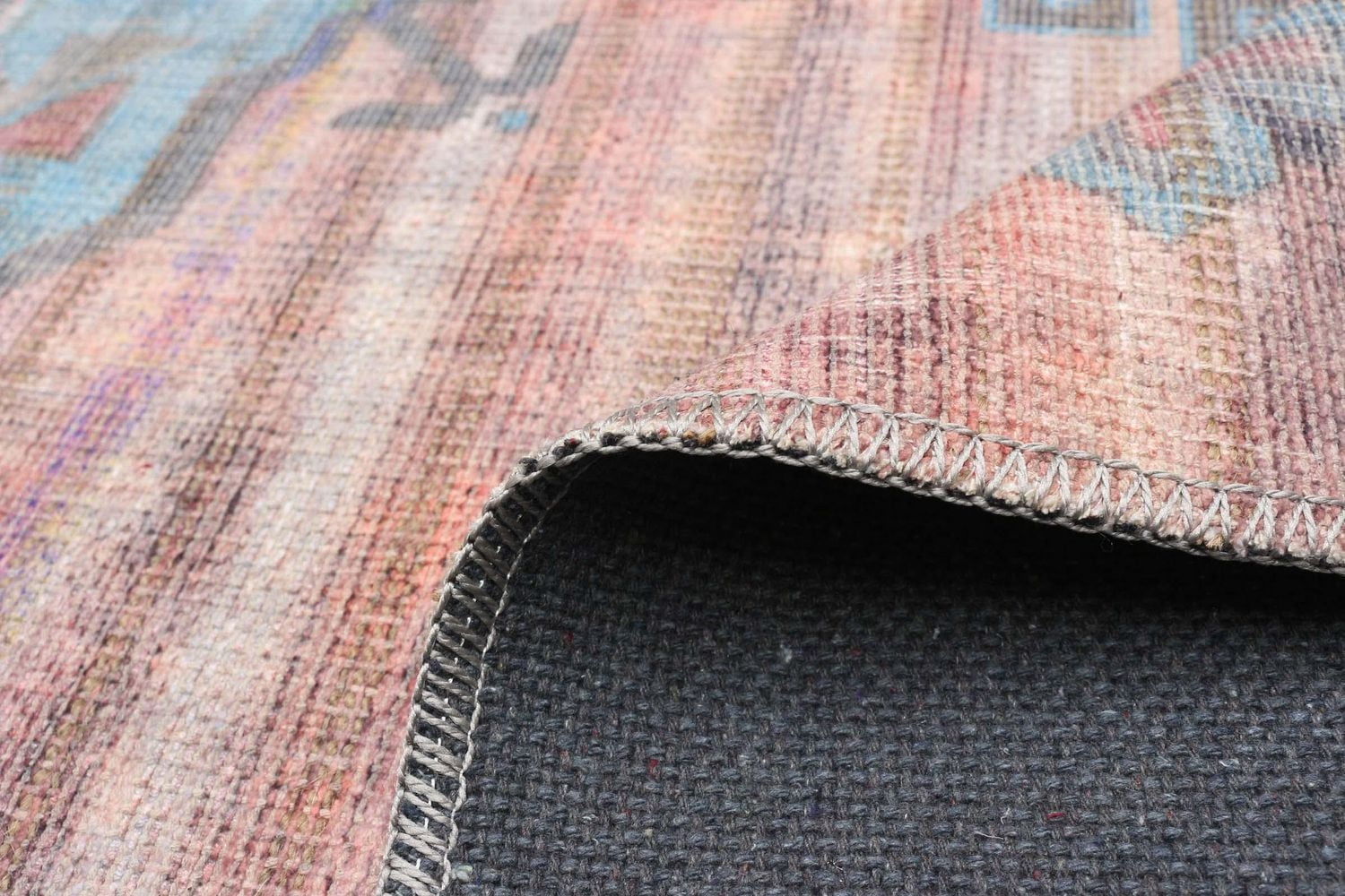 ECARPET Oriental, Persian Style Area Rug, Eco Friendly, Machine Washable, Kashkuli Collection