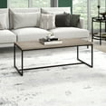 thumbnail image 4 of Evelyn&Zoe Boone 47" Wide Rectangular Coffee Table, Antiqued Gray Oak, 4 of 10