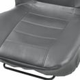 thumbnail image 3 of BDK PU Leather Seat Covers for SUV and Van 3 Rows Premium Leather Covers, Black Beige Gray, 3 of 13