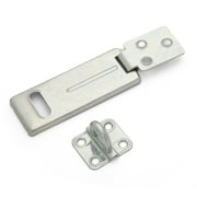 Brinks Zinc Coated 4.5-inch Fixed Staple Hasp with Hardened Steel Loop