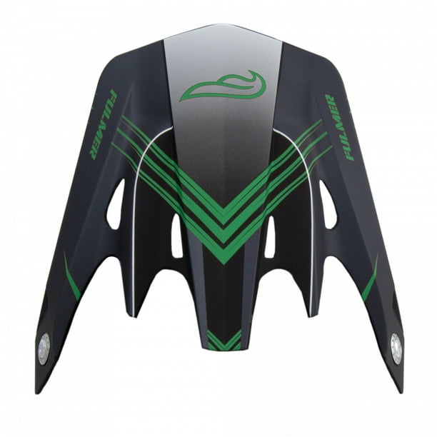 Fulmer 201 Zen Helmet Replacement Visor/Peak Green