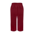 thumbnail image 5 of Bovemsi Casual Pants for Women Women's Linen Wide Leg Loose High Waist Beach Haren Pockets for Summer Travel, 5 of 9
