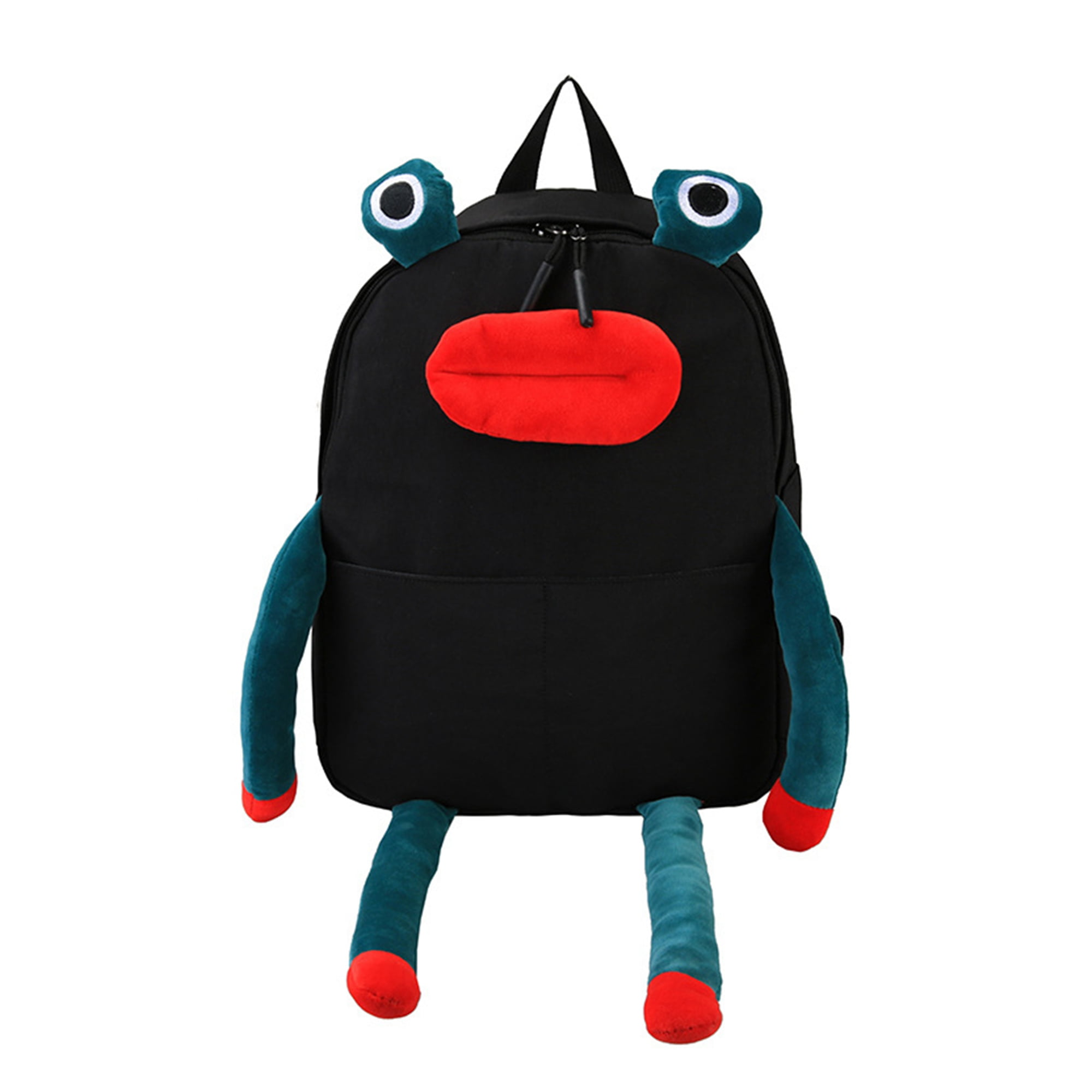 hirigin Women Cute Funny Backpack Cartoon Ugly Lovely Frog Campus
