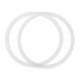 thumbnail image 1 of unbranded 2Pcs Universal Silicone Seal Ring for Ice Cream Maker Machine Accessories White, 1 of 4