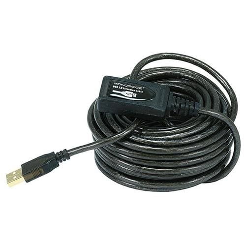 USB 2.0 Male to Female AM/ AF Extension Cable 10m 32.8ft Color black