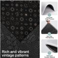 thumbnail image 3 of Black Sun Moon Star Planet Constellation Pattern Kitchen Rugs Sets Of 3,Kitchen Runner Rugs Non Skid Washable,Decorative Kitchen Floor Mats for Kitchen,Sink,Laundry,17"x30"+ 17"x47" + 17"x59", 3 of 6