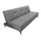 thumbnail image 1 of Sofa Cama Reclinable El Bazar Store Milo Gris Plata, Futon 3 posiciones, Sala, Love Seat, 1 of 7