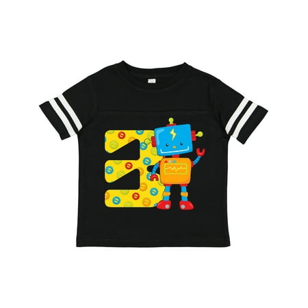 

Inktastic This Robot is Three- 3rd Birthday Boys or Girls Toddler T-Shirt