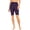 Blackberry, variant on Swim 365 Women's Plus Size High-Waist Full-Coverage Swim Bike Short