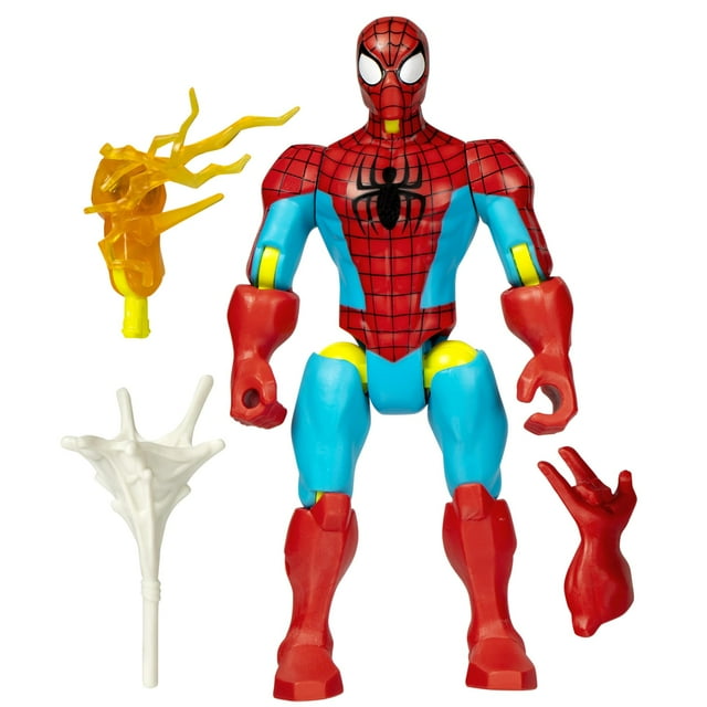 Figura de acción Spider-Man Marvel MixMashers de 13 cm con acceso.